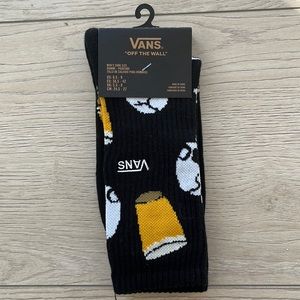 Skeleton and Beer Vans socks